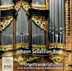 Orgeltranskriptionen an der Stumm/Goll-Orgel der Stadtkirche Durlach