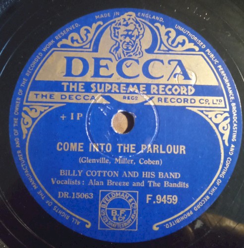 Come Into the Parlour / Maybe It's Because I'm a Londoner