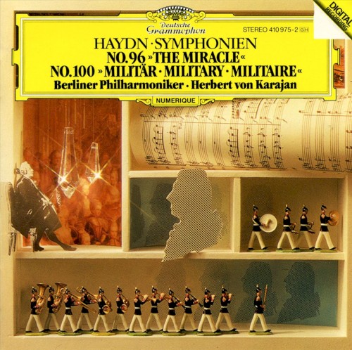 Symphonie no. 96 "The Miracle" / no. 100 "Militär"