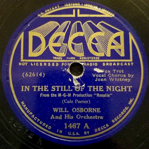 In the Still of the Night / Rosalie