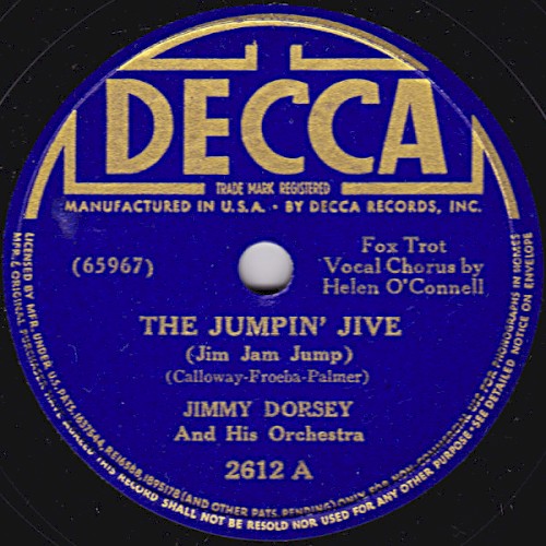 The Jumpin' Jive / Shoot the Meat Balls to Me, Dominick! Boy!!