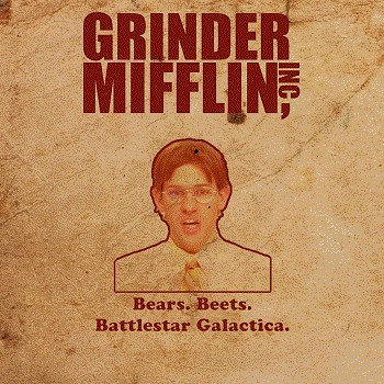 Bears, Beets, Battlestar Galactica