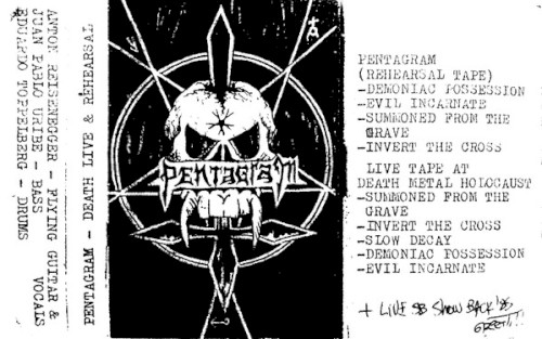 Death Live & Rehearsal