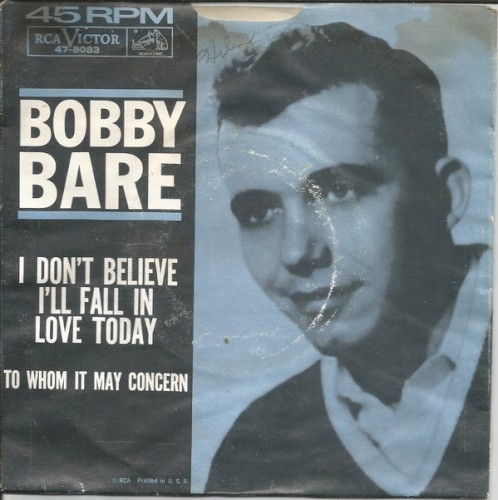 I Don’t Believe I’ll Fall in Love Today / To Whom It May Concern