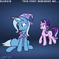 This Pony Reminded Me Of My Friend, So I Wrote This Song About Her