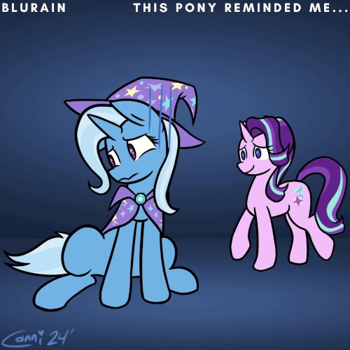 This Pony Reminded Me Of My Friend, So I Wrote This Song About Her