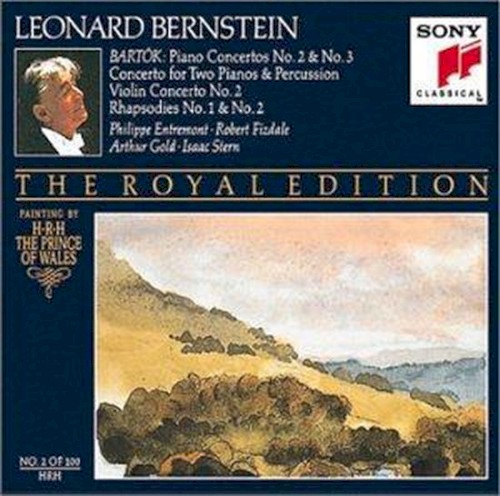 The Royal Edition, no. 2 of 100: Piano Concertos nos. 2 & 3 / Concerto for Two Pianos / Rhapsodies for Violin / Concerto for Violin no. 2