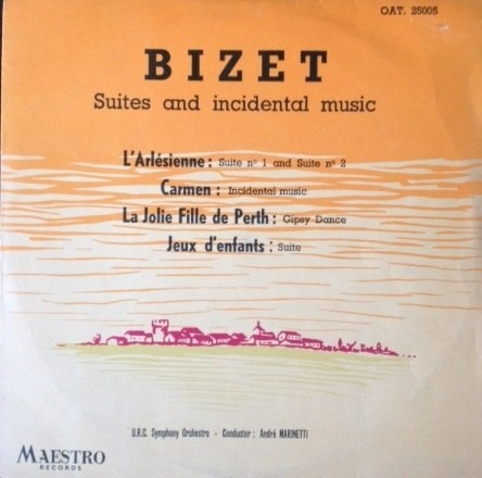 Suites and Incidental Music