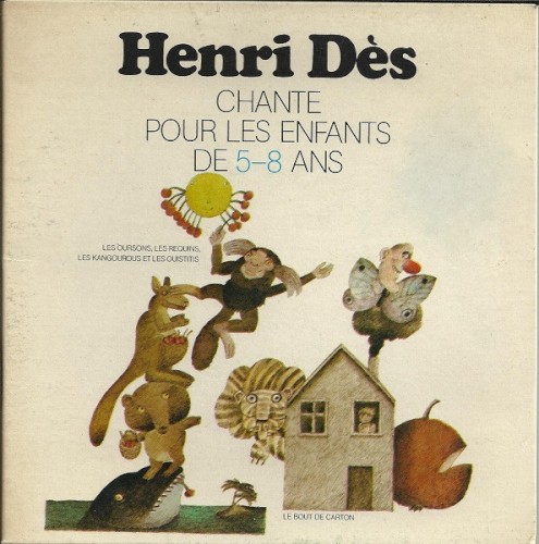 Henri Dès chante pour les enfants de 5-8 ans