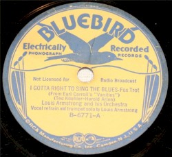 I Gotta Right to Sing the Blues / High Society
