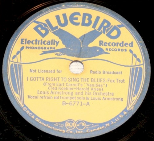 I Gotta Right to Sing the Blues / High Society