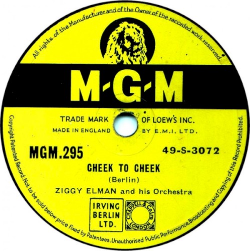 Cheek to Cheek / Me and My Shadow