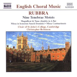 Nine Tenebrae Motets