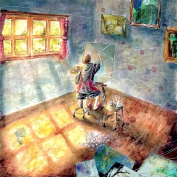 抽象絵画