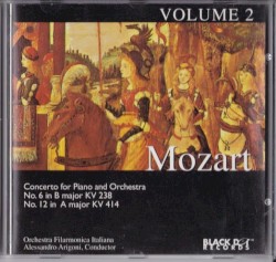 Concerto for Piano and Orchestra no. 6 in B Major KV 238, no. 12 in A Major KV 414