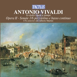 Opera II: Sonate 1/6 per violino e B.C.