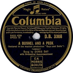 A Bushel and a Peck / If I Were a Bell