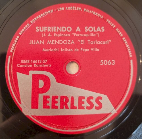 Sufriendo a solas / No soy monedita de oro