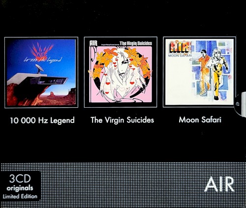 3 CD Originals Limited Edition - 10 000 Hz Legend / The Virgin Suicides / Moon Safari