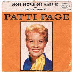 You Don’t Know Me / Most People Get Married