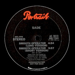 Smooth Operator (US 12" Promo)