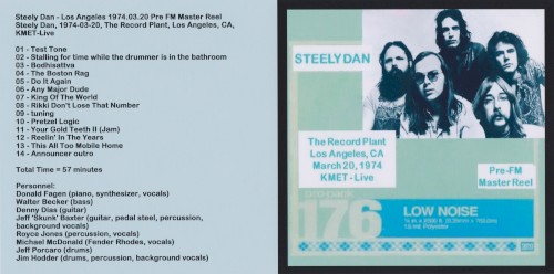 1974‐03‐20: KMET – Live: The Record Plant, Los Angeles, CA, USA