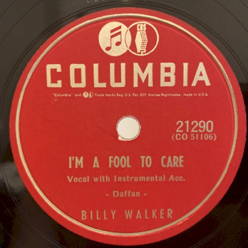 Going‐Going‐Gone! / I’m a Fool to Care