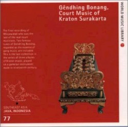 Gendhing Bonang: Court Music of Kraton Surakarta III