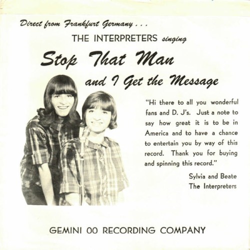 Stop That Man / I Get The Message