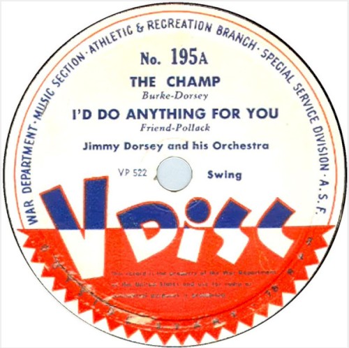 The Champ / I’d Do Anything for You / Hawaiian War Chant / March of the Toys