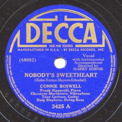 Nobody's Sweetheart / Dinah