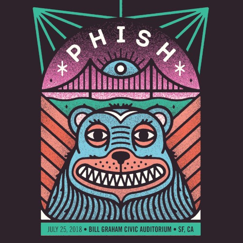 2018‐07‐25: Bill Graham Civic Auditorium, San Francisco, CA, USA