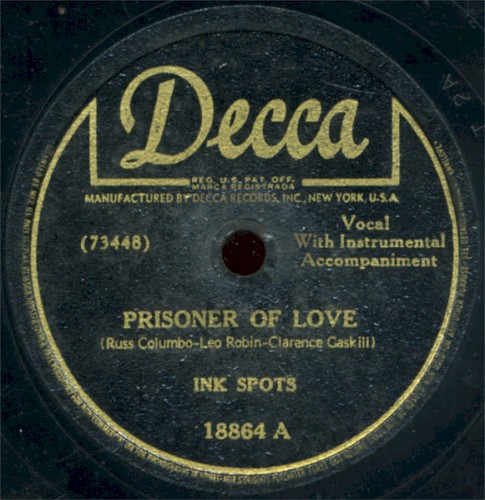 Prisoner of Love / I Cover the Waterfront