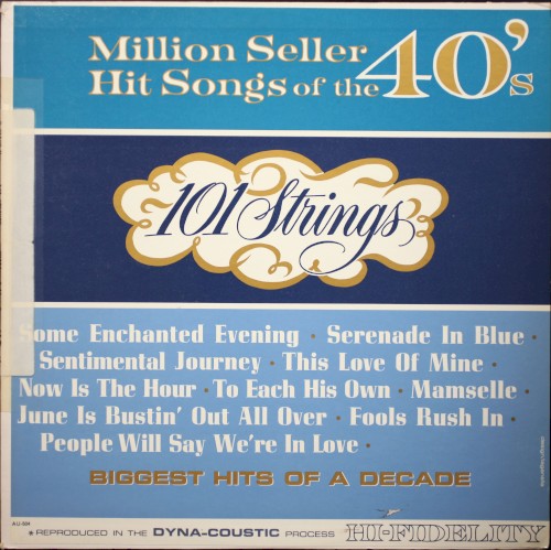 Million Seller Hit Songs of the 40's