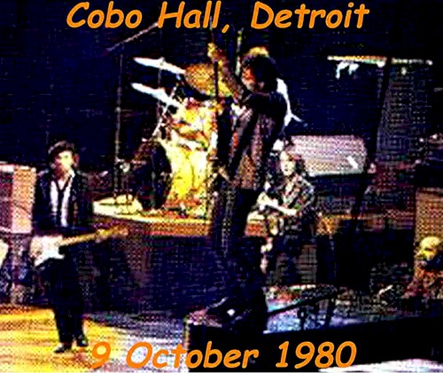 1980‐10‐09: Cobo Arena, Detroit, MI, USA