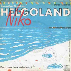 Am weißen Strand von Helgoland