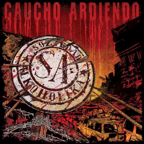 Caucho ardiendo