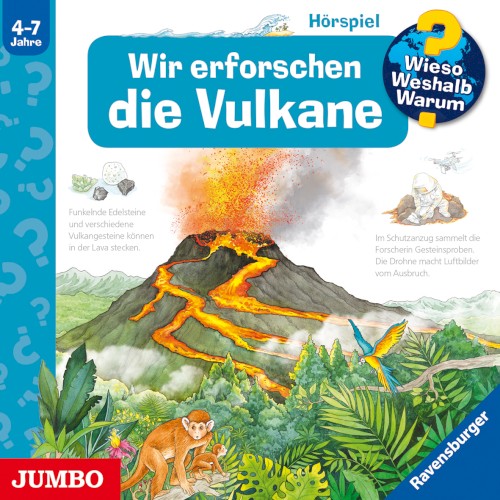 Wir erforschen die Vulkane