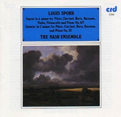 Septet in A minor for Flute, Clarinet, Horn, Bassoon, Violin, Violoncello and Piano, op. 147 / Quintet in C minor for Flute, Clarinet, Horn, Bassoon and Piano, op. 52