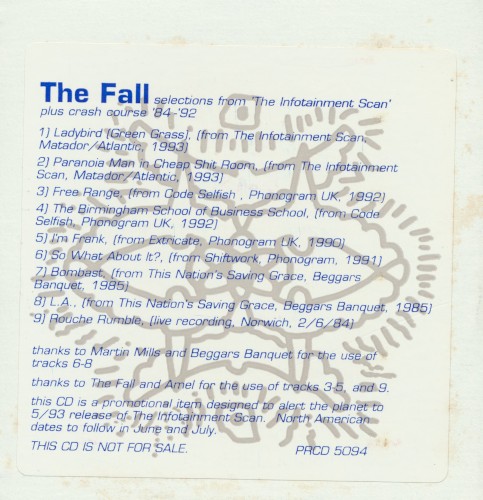 Selections From The Infotainment Scan plus Crash Course ’84‐’92