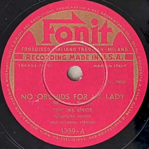 No Orchids for My Lady / It's All Over but the Crying