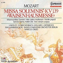 Missa solemnis, KV 139 »Waisenhausmesse«