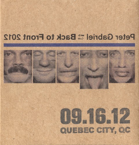 Back to Front 2012: 09.16.12 Quebec City, QC