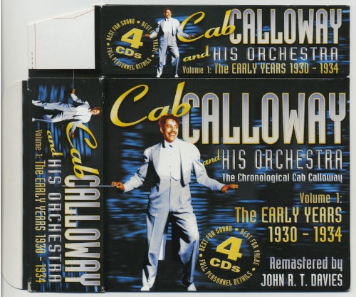 The Chronological Cab Calloway and His Orchestra, Volume 1: The Early Years 1930‐1934