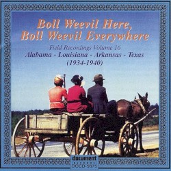Boll Weevil Here, Boll Weevil Everywhere (Field Recordings Volume 16: Alabama, Louisiana, Arkansas, Texas (1934-1940))