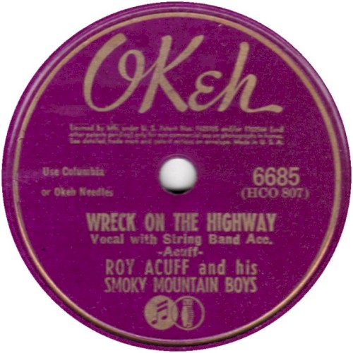 Wreck on the Highway / Fire Ball Mail