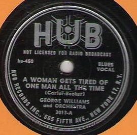 A Woman Gets Tired of One Man All the Time / Don’t Care Blues