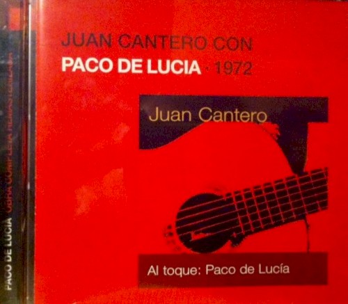 Juan Cantero con Paco de Lucía