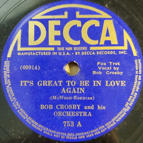 It’s Great to Be in Love Again / Christopher Columbus