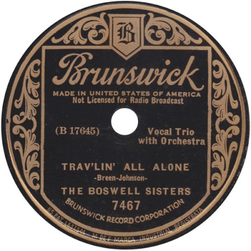 Trav'lin' All Alone / St. Louis Blues